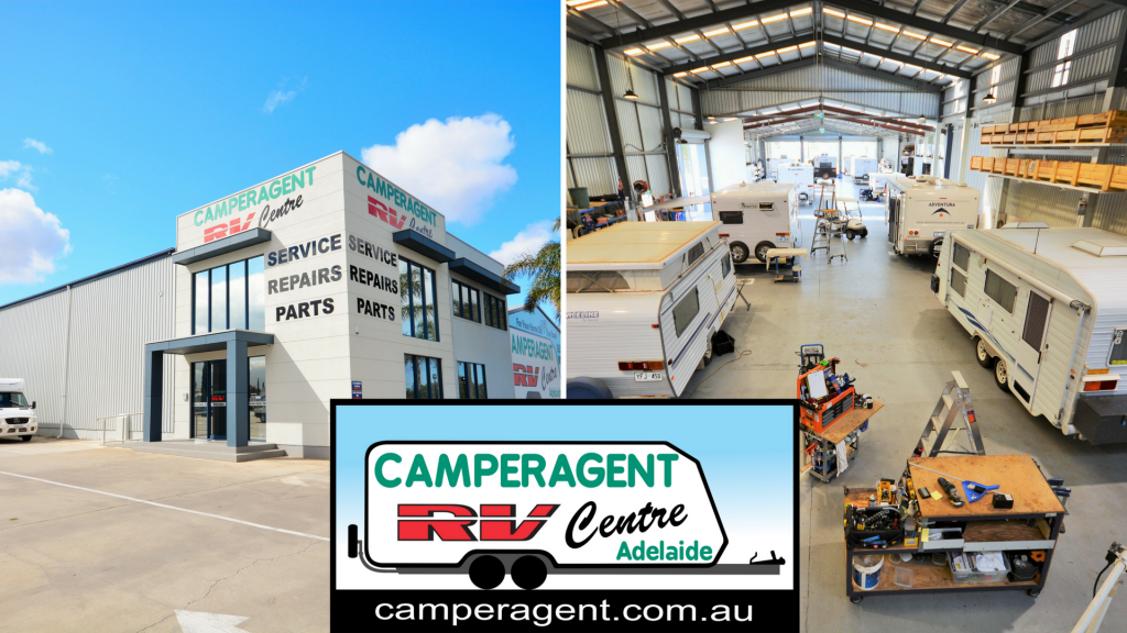 Camperagent Service Centre Adelaide. We Offer RV Service & Repairs including Warranty and Insurance. We Stock Caravan and RV Parts