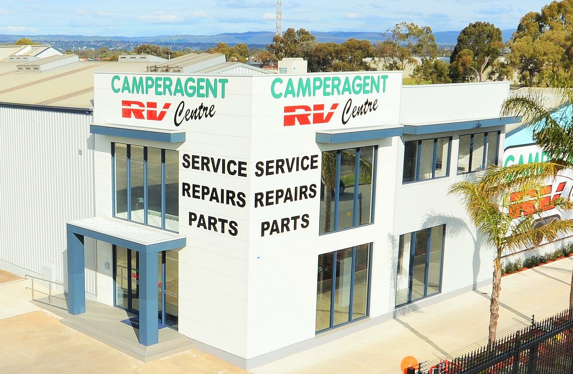 Camperagent Service Centre Adelaide. We Offer RV Service & Repairs including Warranty and Insurance. We Stock Caravan and RV Parts
