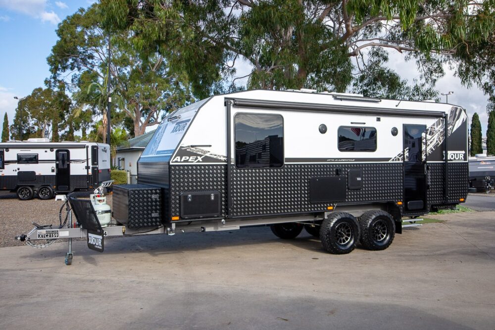 2023 Xtour Caravans Apex 21'6 Off Road Couples Touring Caravans For Sale #XT14
